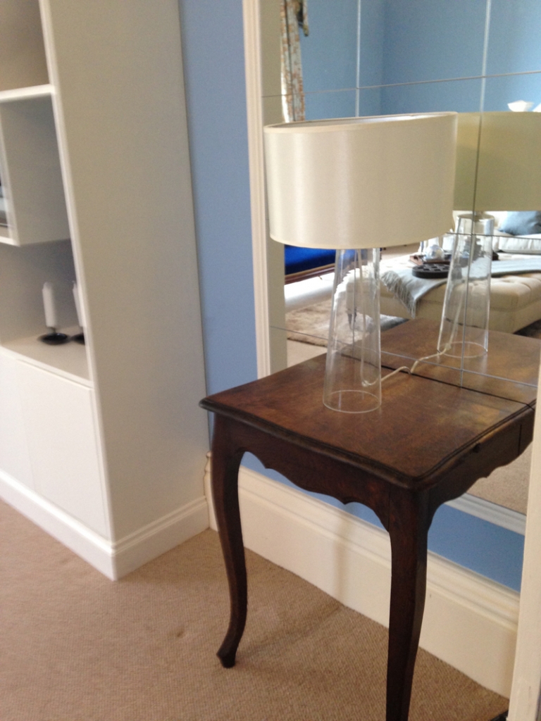 Martins upcycled side table from The Great Interior Design Challenge