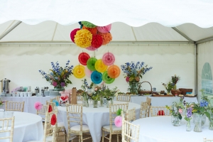 A Summer garden party at the home of Sophie Robinson to celebrate the 70th birthday of her mum. Set in the idyllic Sussex countryside the video shows lots of ideas on how to style your garden party including a buffet style lunch and how to dress the marquee as well as serving drinks.