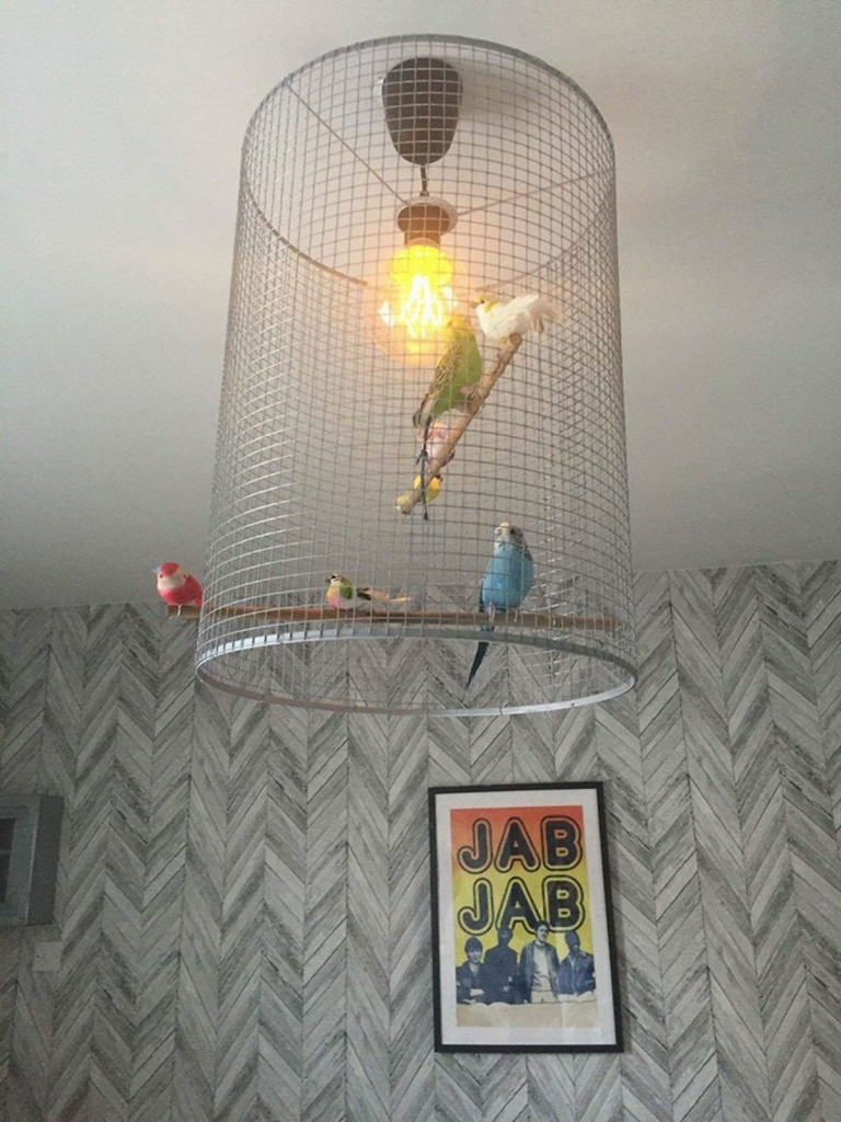 How to make a birdcage light