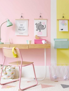 Kids bedrooms really suit the Spring personality. fresh sorbet shades and retro modern furniture perfect the look