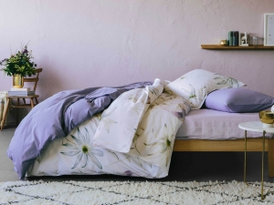 On trend mauve bedroom scheme by Zara Home