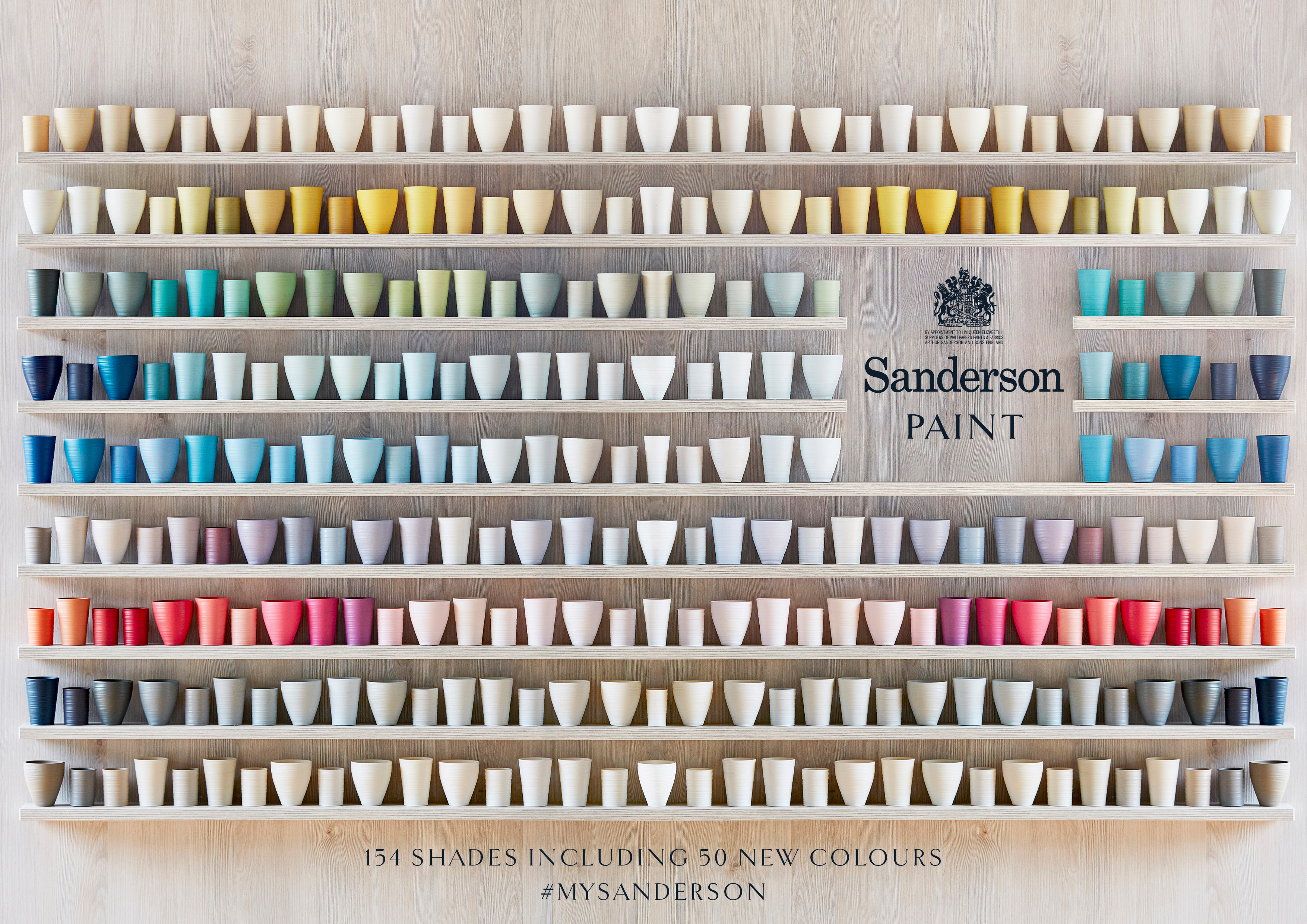 Sanderson Spectrum Colour Chart