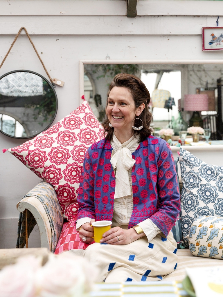 Interior Designer Sophie Robinson interviews textile and wallpaper designer Molly Mahon - portrait