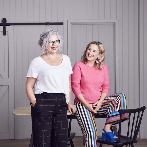 The great Indoors podcats hosts kate watson Smyth and Sophie Robinson discuss why white paint is a bad choice for interior design and decoration, how to plan an open place space and how to shop consciously for your home decor