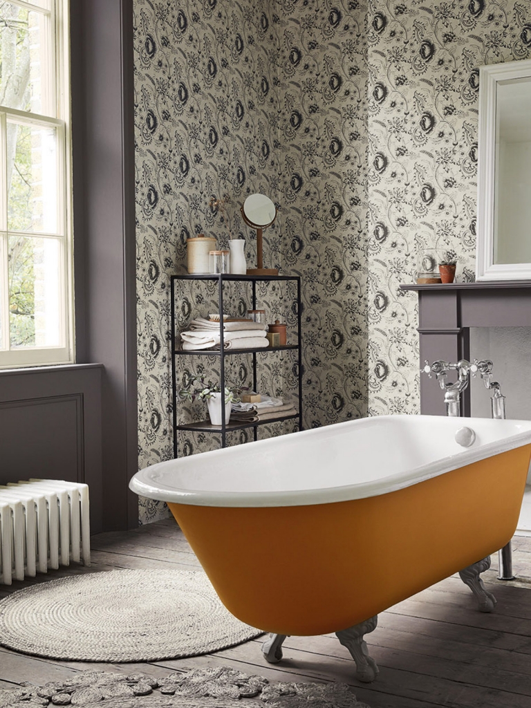 Can you wallpaper a bathroom and if so, how? – Sophie Robinson
