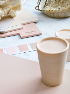 Sanderson show their softest pink shades of paint, just one of the colour groups discussed by interior designer Sophie Robinson and how colour psychology can help you choose colours for the home. #sophierobinson #pinkpaint #colourpsychology