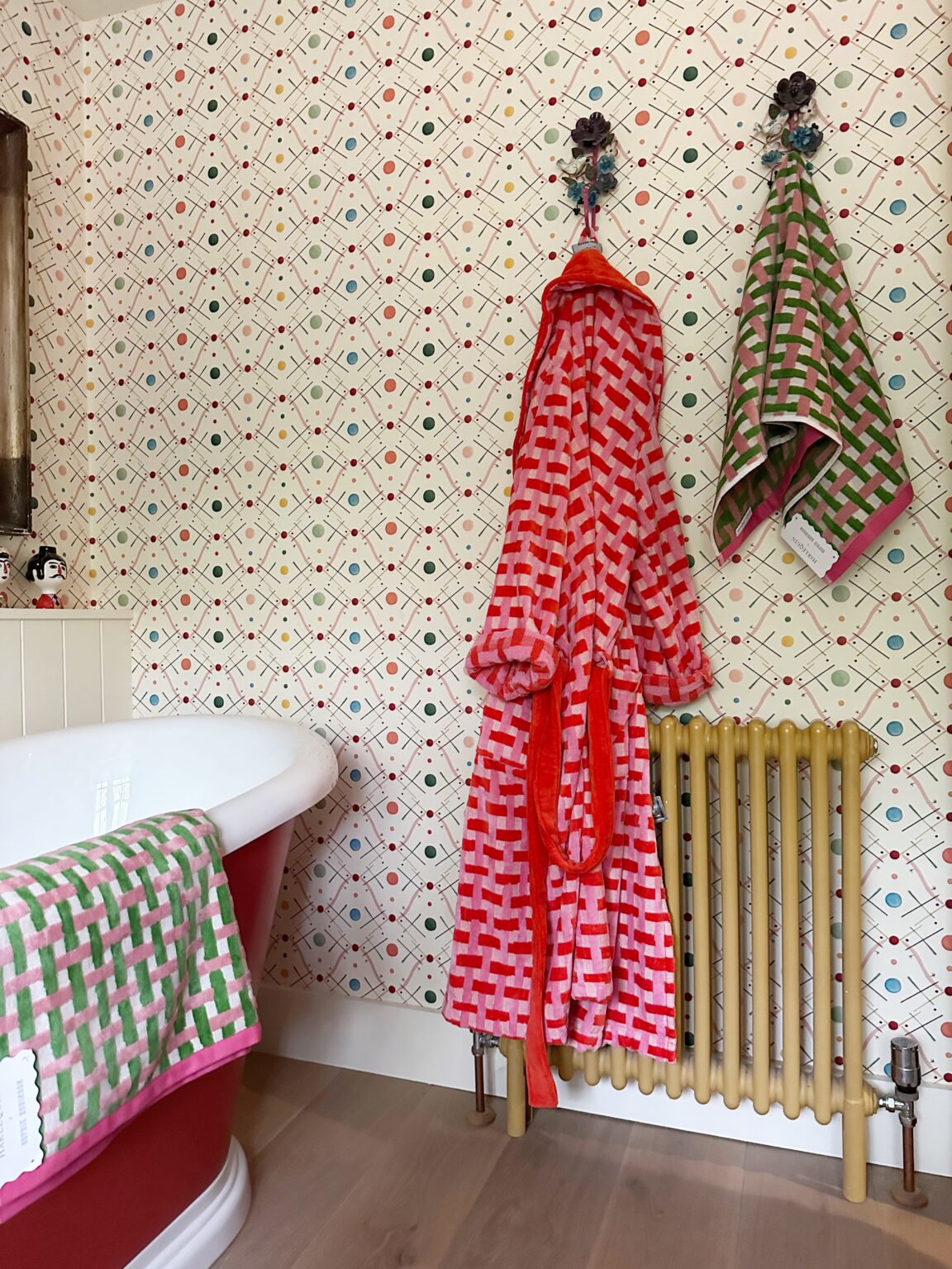 Snuggle up in my new bathrobes at John Lewis Sophie Robinson